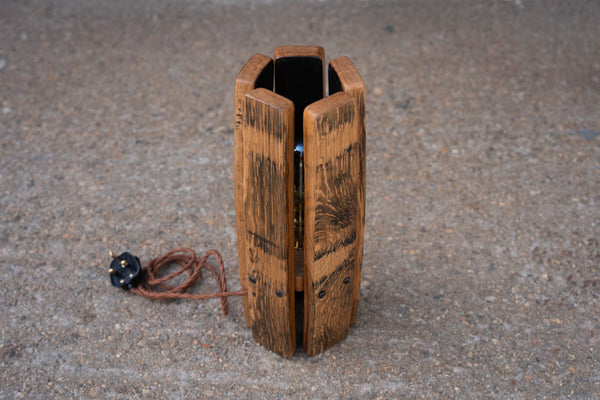 The Lomond - Oak Whisky Barrel Table Lamp