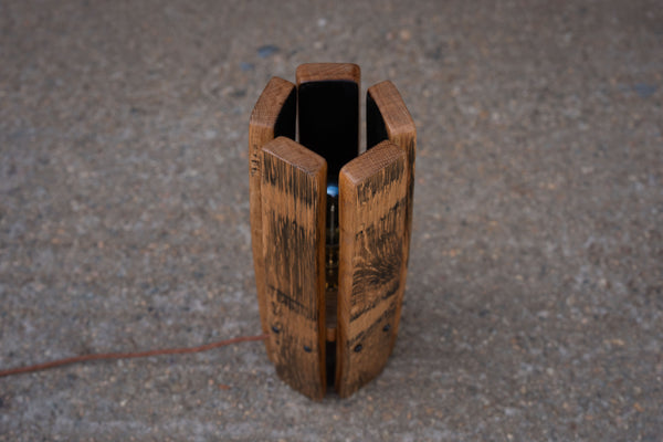 The Lomond - Oak Whisky Barrel Table Lamp