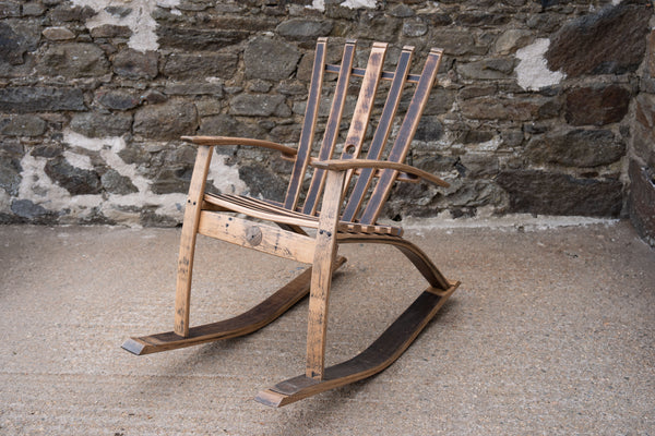 The Doran - Oak Whisky Rocking Chair