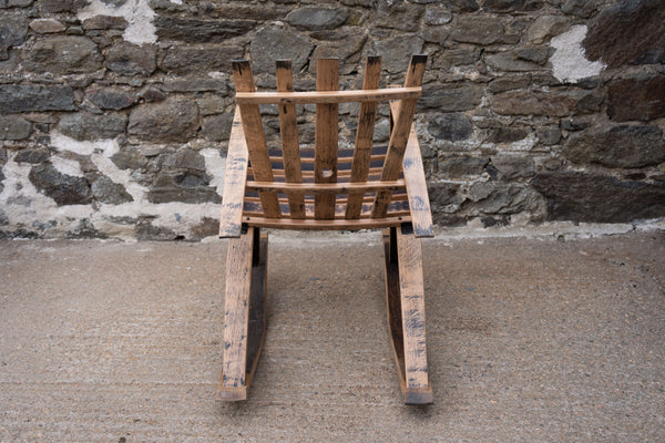 The Doran - Oak Whisky Rocking Chair