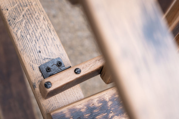 The Doran - Oak Whisky Rocking Chair