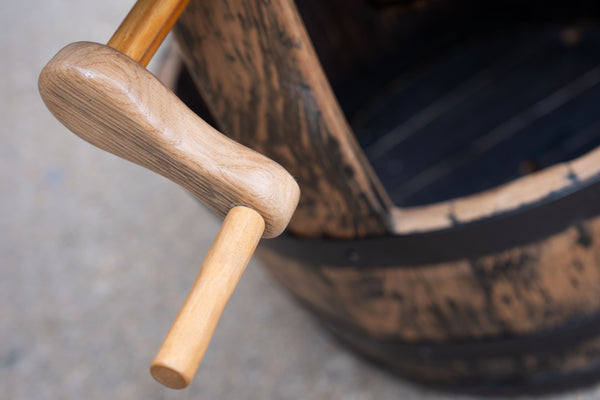 The Faerie Well - Oak Whisky Barrel Wishing Well