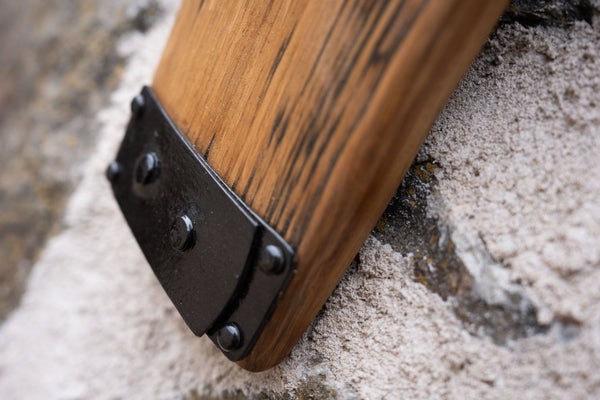 The Timekeeper - Oak Whisky Barrel Wall Clock