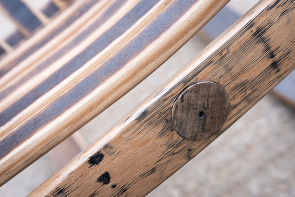 The Doran - Oak Whisky Rocking Chair