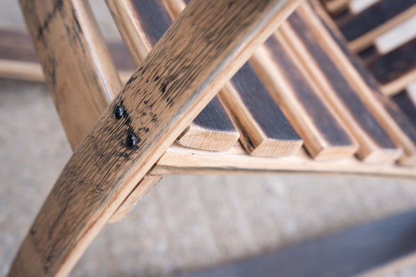 The Doran - Oak Whisky Rocking Chair